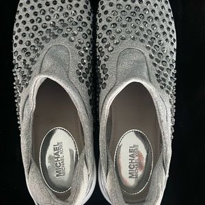Michael Kors Bling Sock-Sneaker Size 8